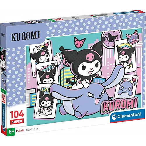 Clementoni Puzzle Supercolor Kuromi (104Teile)