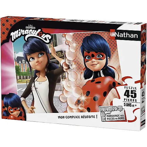 Nathan Puzzle Miraculous - Lady Bug - 45 Teile
