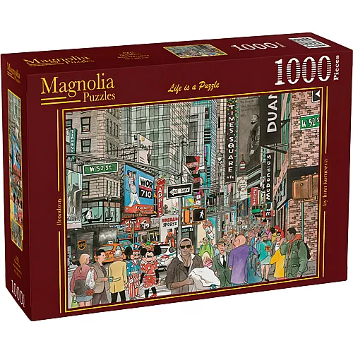 Magnolia Puzzle Broadway (1000Teile)