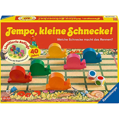 Tempo, kleine Schnecke 40 Jahre Jubil�um