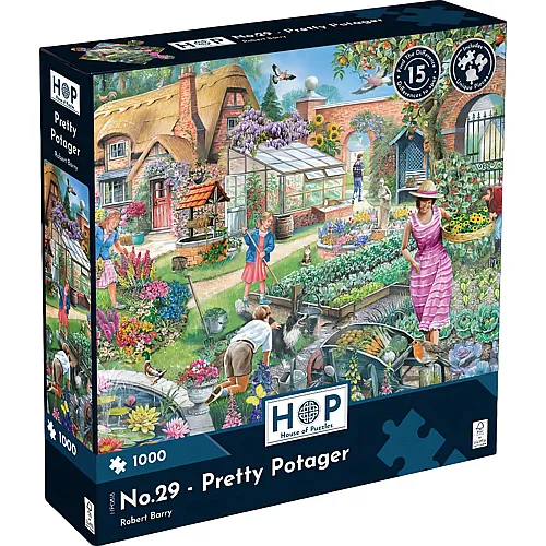 HOP - House of Puzzles No.29 Pretty Potager (1000Teile)