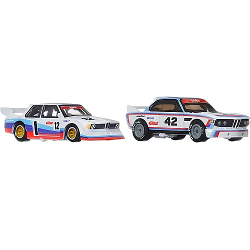 '73 BMW 3.0 CSL Race Car & BMW 320 Group 5 1:64