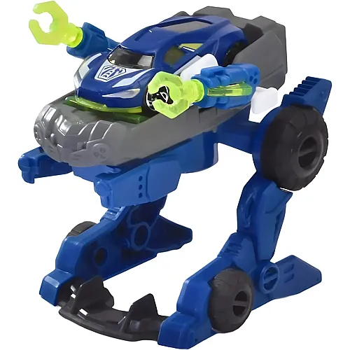 2in1 Roboter-Polizeiauto