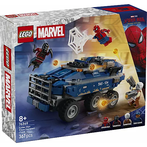 Spider-Man Jagt den Gef�ngnistransporter 76349