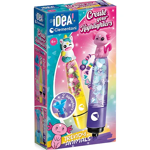 Deine Highlighter Set Trendy Animals