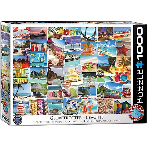 Eurographics Puzzle Globetrotter Beaches - 1000 Teile