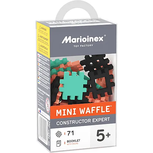 Marioinex Mini Waffle Constructor 71 Teile Expert, Waffelbl�cke,