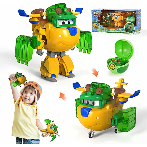 Alpha Toys Transforming Flugzeug Super Iron Donnie - 13 cm