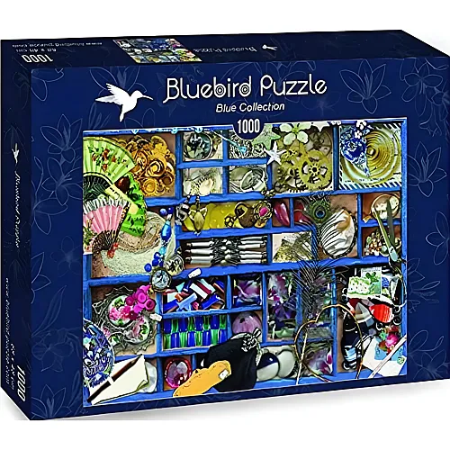Bluebird Puzzle Blaue Kollektion - 1000 Teile