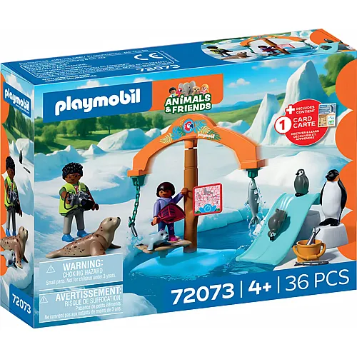 PLAYMOBIL Animals & Friends Zoo: Eis-Expedition 72073