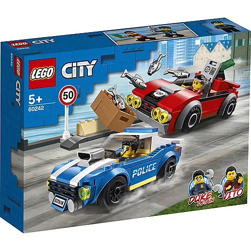 LEGO City Festnahme auf der Autobahn (60242)