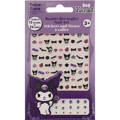 Sombo Kuromi Nagelsticker Display