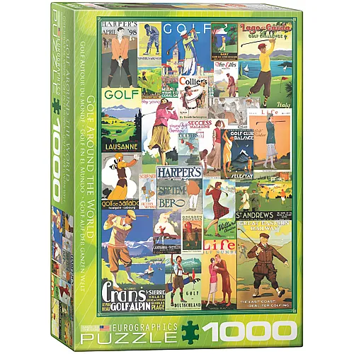 Golf Around the World 1000Teile