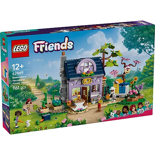 LEGO Friends Haus und Blumengarten der Imker 42669