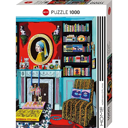 Heye Puzzle Room With Vermeer - 1000 Teile