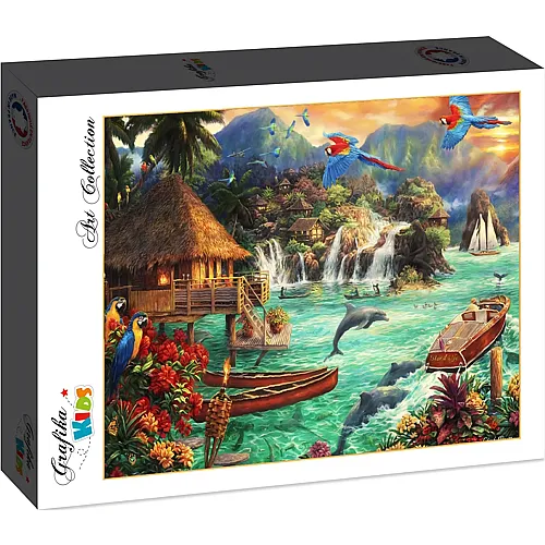 Grafika Puzzle Art Collection Chuck Pinson Grafika Kids Island Life - 12 Teile