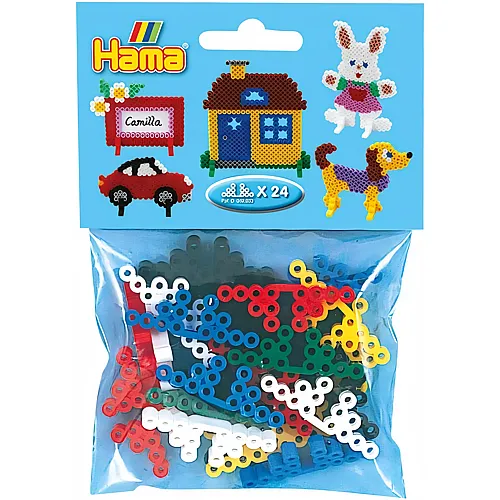 Hama B�gelperlen Standard, 24 Stk.