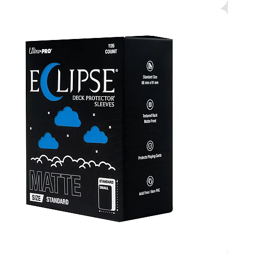 Ultra Pro ECLIPSE Matte Bue Deck Protector Sleeves Standard (105)