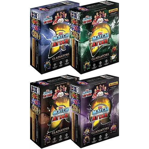 Topps UCC Match Attax 2025/26 - 4 Mega Tins