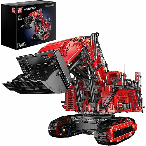 Mould King 17071 Technik Ferngesteuert Bagger Bausatz Raupenbagger Bausteine R 9800 Baggerbauspielzeug Kran Klemmbausteine mit
