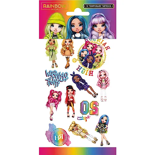 Totum Rainbow High Tattoos