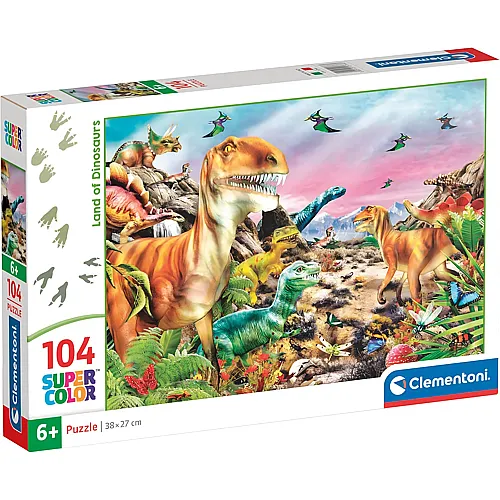 Im Land der Dinosaurier 104Teile