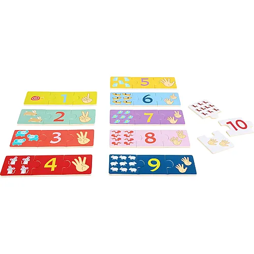 small foot Lernpuzzle Z�hlen