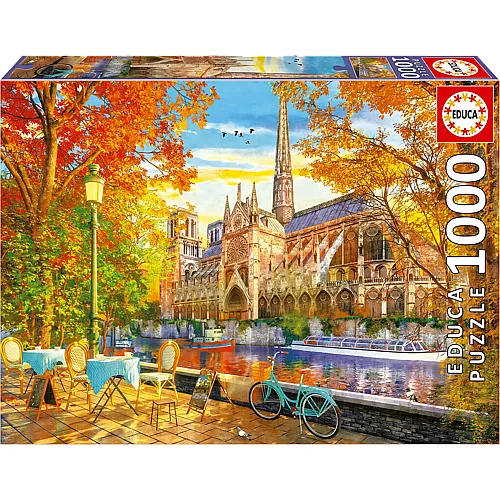 Herbst zu Notre Dame 1000Teile