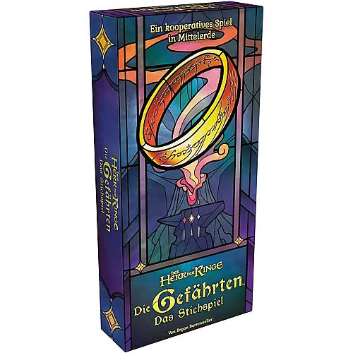 Asmodee OFFICE DOG - Der Herr der Ringe: Die Gef�hrten Stichspiel - Kooperatives Kartenspiel, Strategiespiel f�r Erwachsene und Kinder ab 10 Jahren, 1 bis 4 Spieler, 20 Minuten - Deutsch