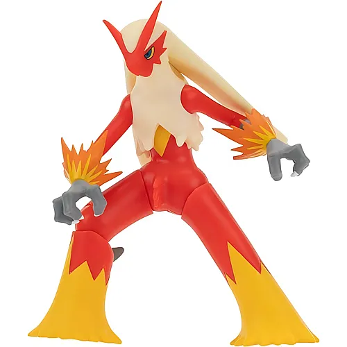 Jazwares Pok�mon Kampf-Feature-Figur Blaziken - 11,5 cm