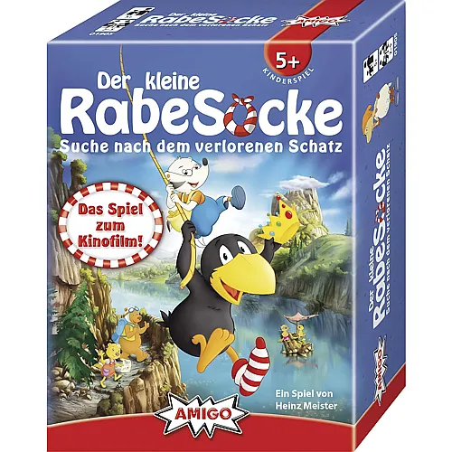 Amigo Spiele Der kleine Rabe Socke - Suche nach dem verlorenen Schatz