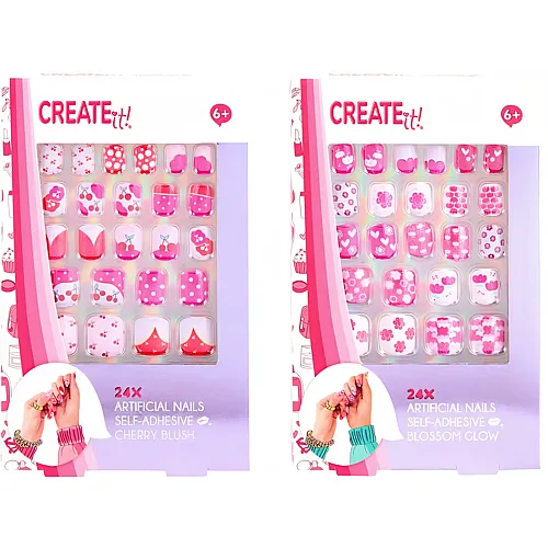 Sombo Create it! Nagelsticker ass. Display, 2-fach assortiert