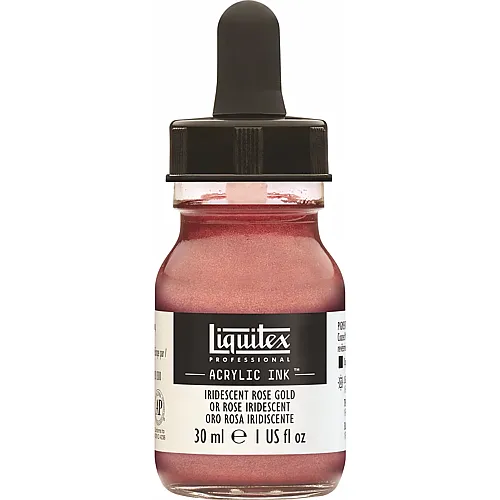 Liquitex Lqx Prof. Acrylic Ink 30ml Flasche Irisierend Rosa Gold