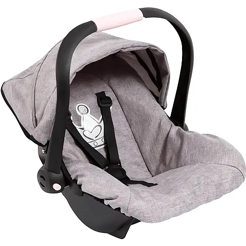 Bayer Design  Puppenautositz EasyGo, Puppensitz, Puppenzubeh�r, mit Gurt, Dach, verstellbarem Griff