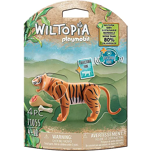 PLAYMOBIL Wiltopia Tiger (71055)