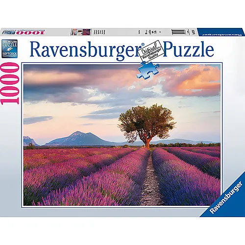 Ravensburger Puzzle Lavendelfeld zur goldenen Stunde (1000Teile)