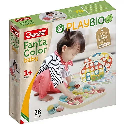 Quercetti PlayBio Fantacolor Baby (28Teile)