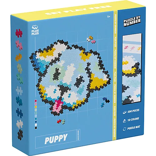 Bausteine Puzzle Hund - 500 Teile