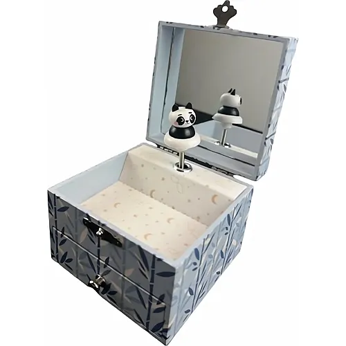 Trousselier Musikspieldose m. Schublade Panda