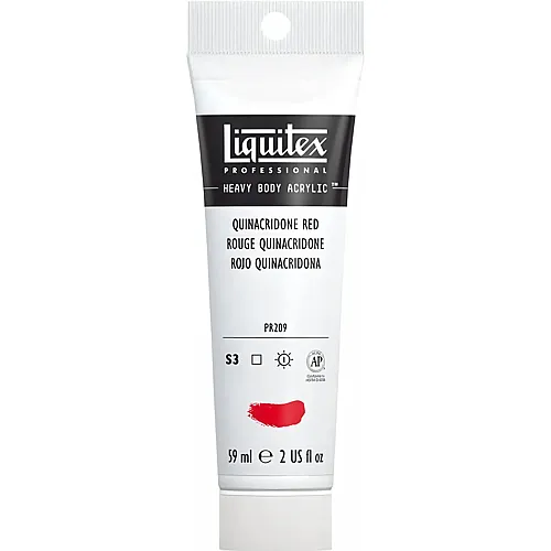 Liquitex Lqx Prof. Heavy Body Acrylfarbe 59ml Tube Quinacridone Rot