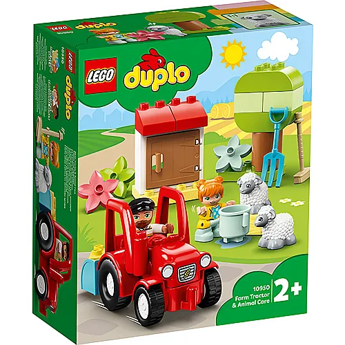 LEGO DUPLO Bauernhof Traktor und Tierpflege (10950)