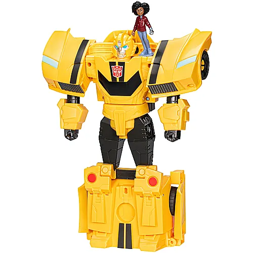 Hasbro EarthSpark Transformers Spin Changer Bumblebee & Mo Malto