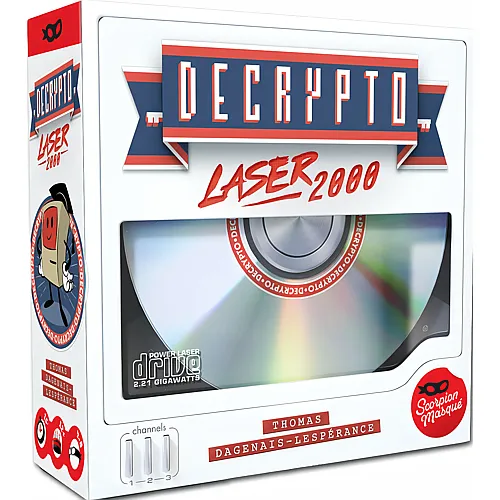 LE Scorpion Masque Decrypto Laser Drive (de)