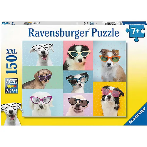 Ravensburger Puzzle Witzige Hunde (150XXL)
