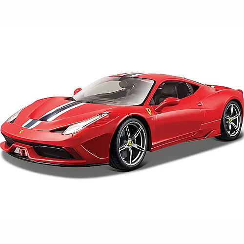 Bburago 1:18 Race & Play Ferrari 458 Speciale Rot