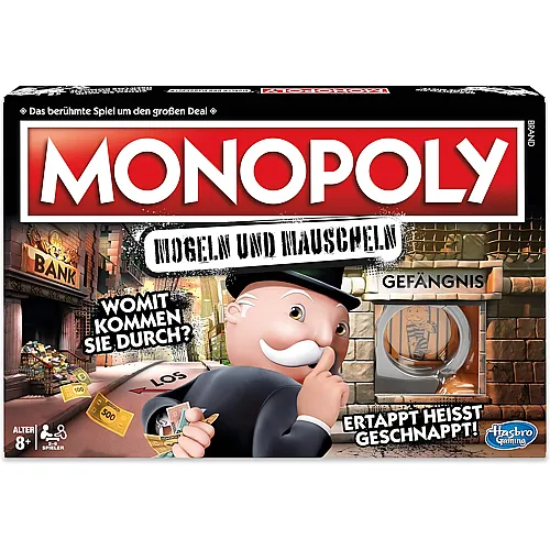 Hasbro Gaming Monopoly Mogeln und Mauscheln - Deutsch