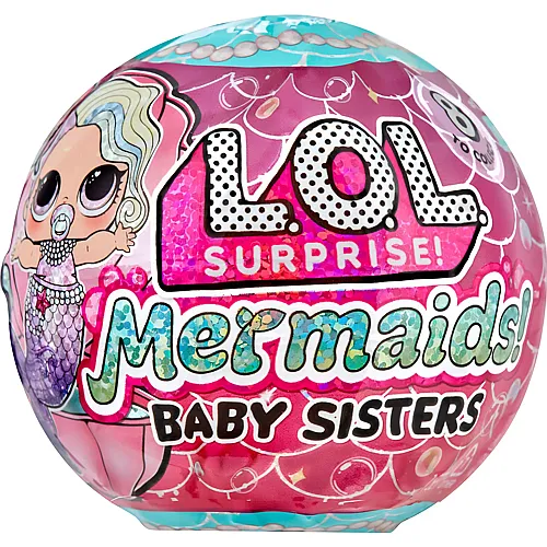 MGA L.O.L. Surprise! Mermaids Baby Sisters - Mit Farbwechselnden Schw�nzen