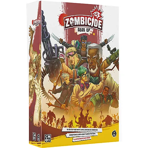 CMON Zombicide Gear Up (FR)