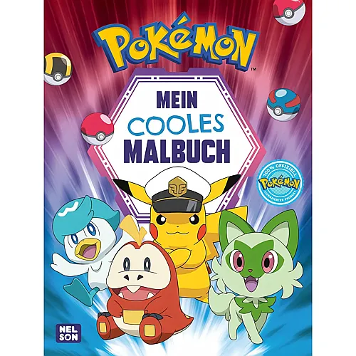 Nelson Pok�mon Mein cooles Malbuch