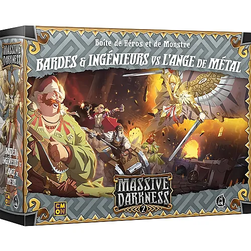 CMON Massive Darkness 2 Ext. Bardes & Ingenieurs VS Anges DU Meta (FR)